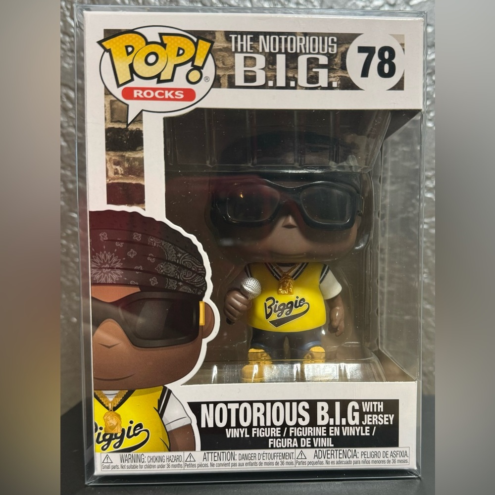Funko Pop! Notorious B.I.G. With Jersey